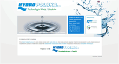 Desktop Screenshot of hydropolska.com